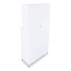 Union & Scale Essentials Laminate Bookcase, Five-Shelf, 35.8 x 14.9 x 72, White UN56974